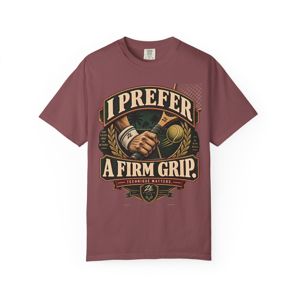 I Prefer a Firm Grip Vintage Golf Graphic Tee