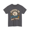 Running on Vibes & Bad Timing Graphic Tee
