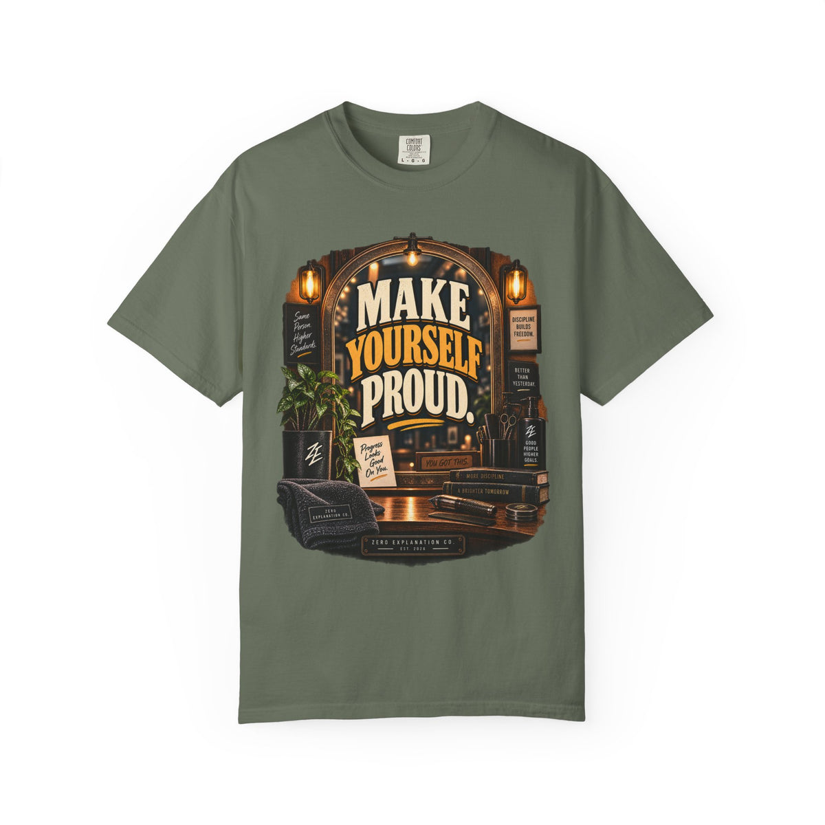 Make Yourself Proud Motivational Graphic Tee