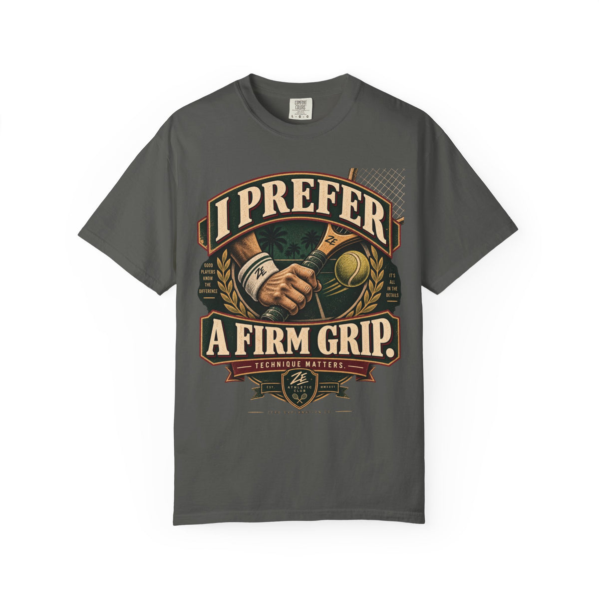 I Prefer a Firm Grip Vintage Golf Graphic Tee