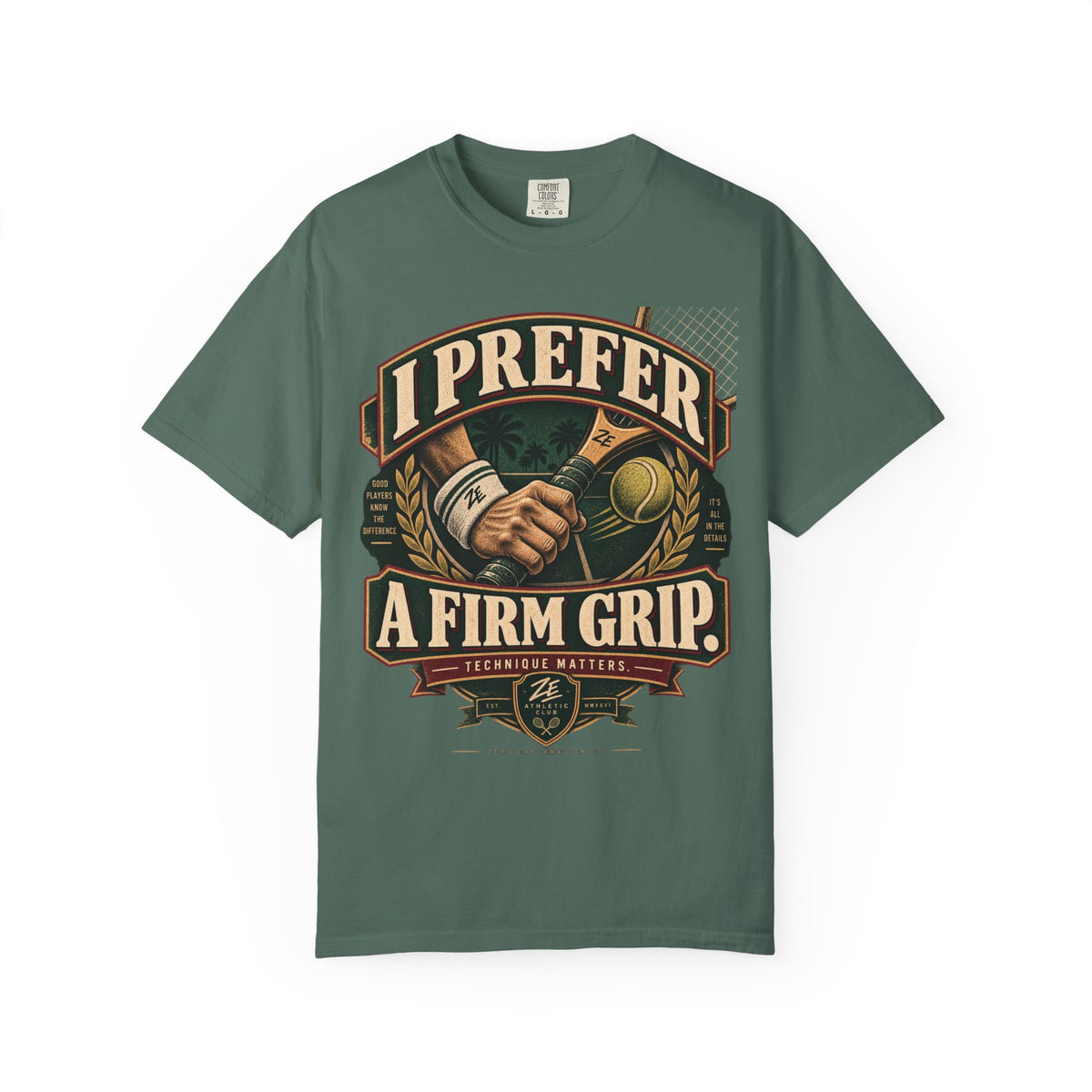 I Prefer a Firm Grip Vintage Golf Graphic Tee