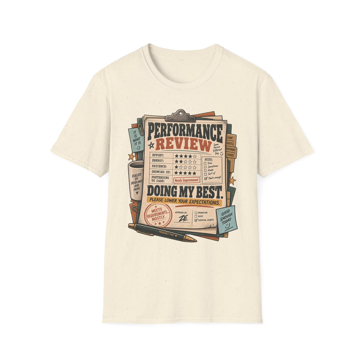 Doing My Best Please Lower Your Expectations Graphic Tee