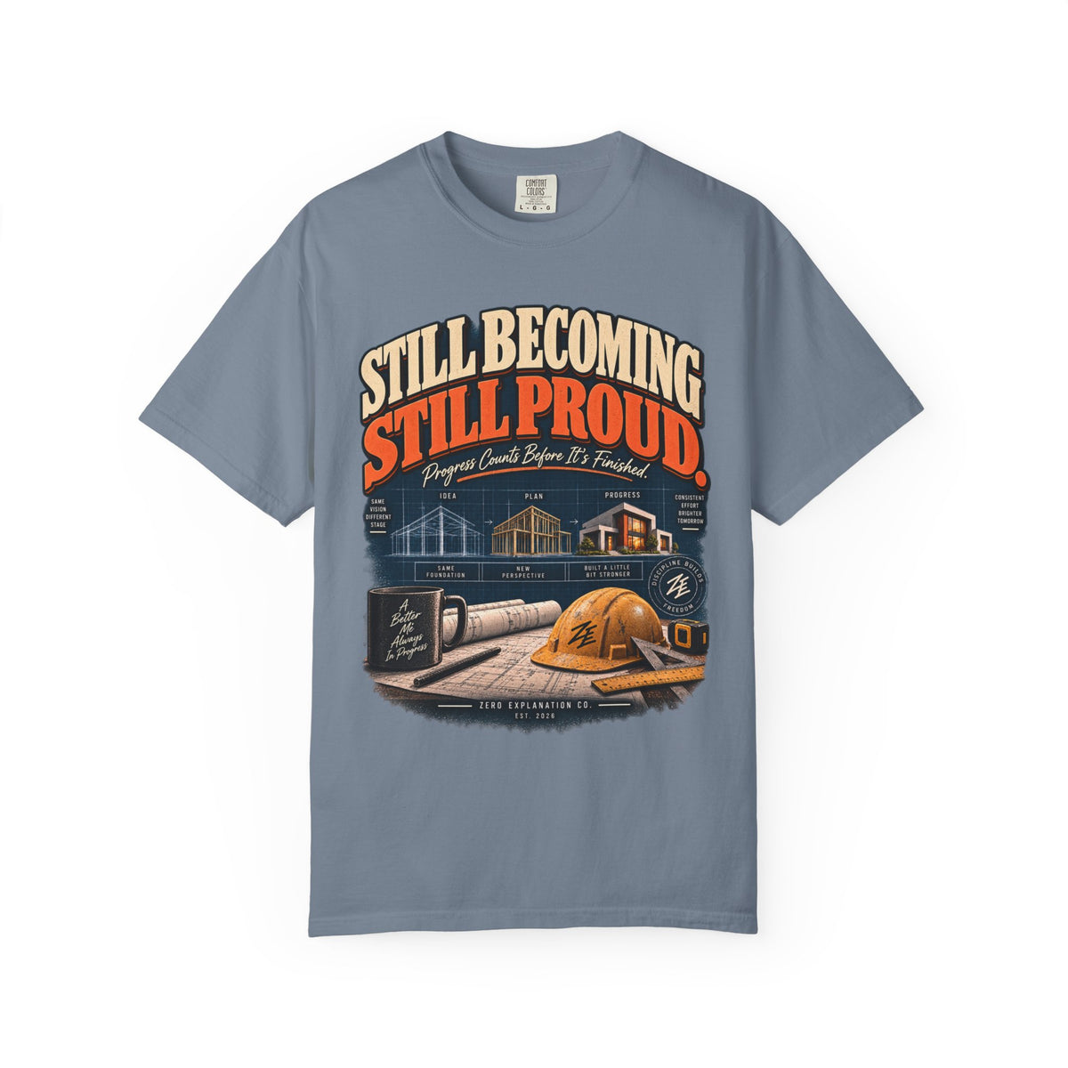 Still Becoming Still Proud – Progress Graphic Tee