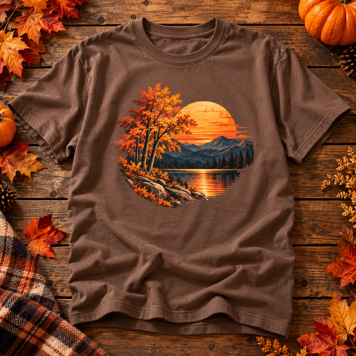 Autumn Lake Sunset