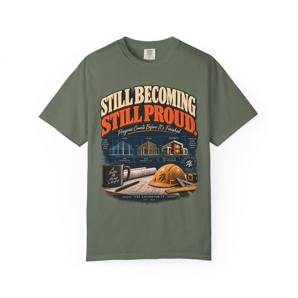 Still Becoming Still Proud – Progress Graphic Tee