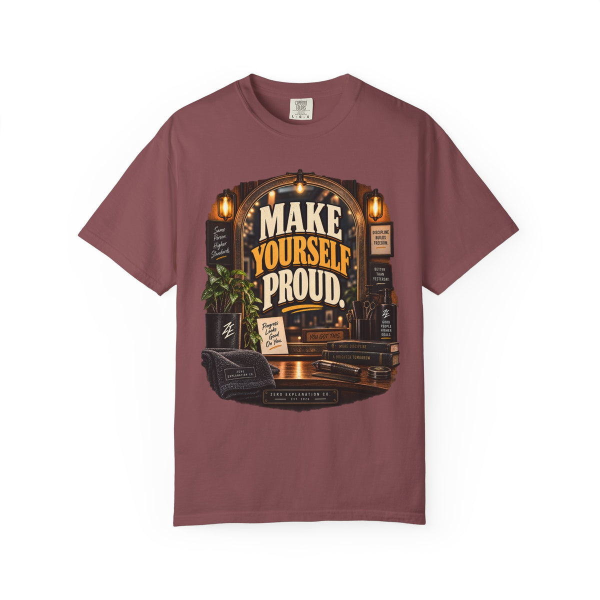 Make Yourself Proud Motivational Graphic Tee