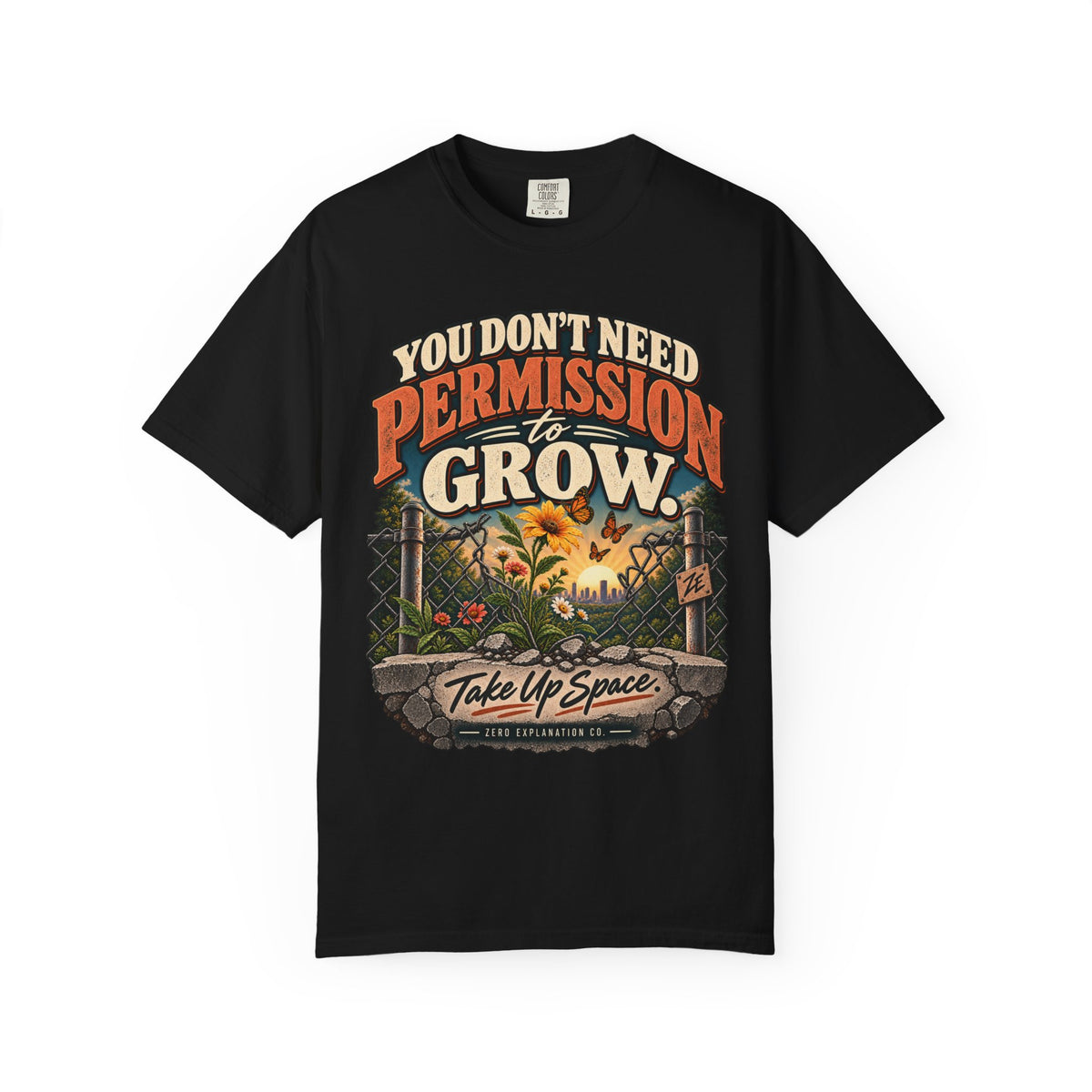 You Don’t Need Permission to Grow Vintage Graphic Tee