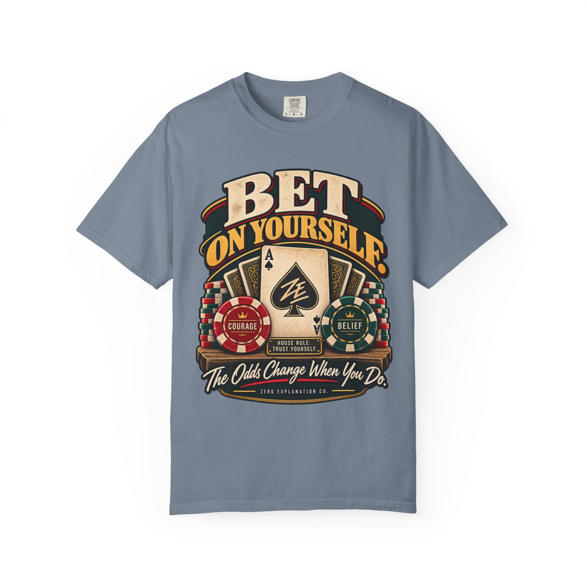 Bet on Yourself – The Odds Change Graphic Tee
