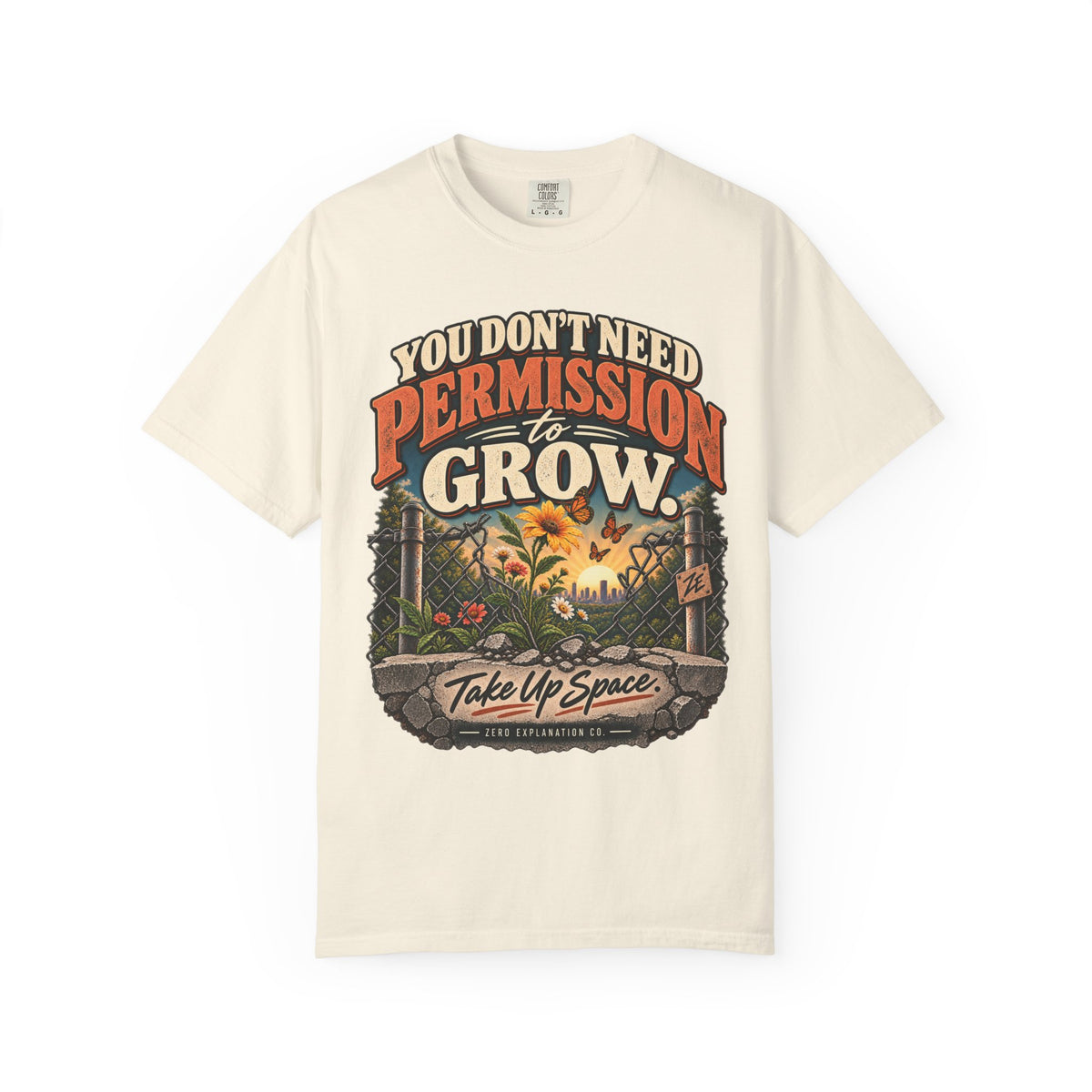 You Don’t Need Permission to Grow Vintage Graphic Tee