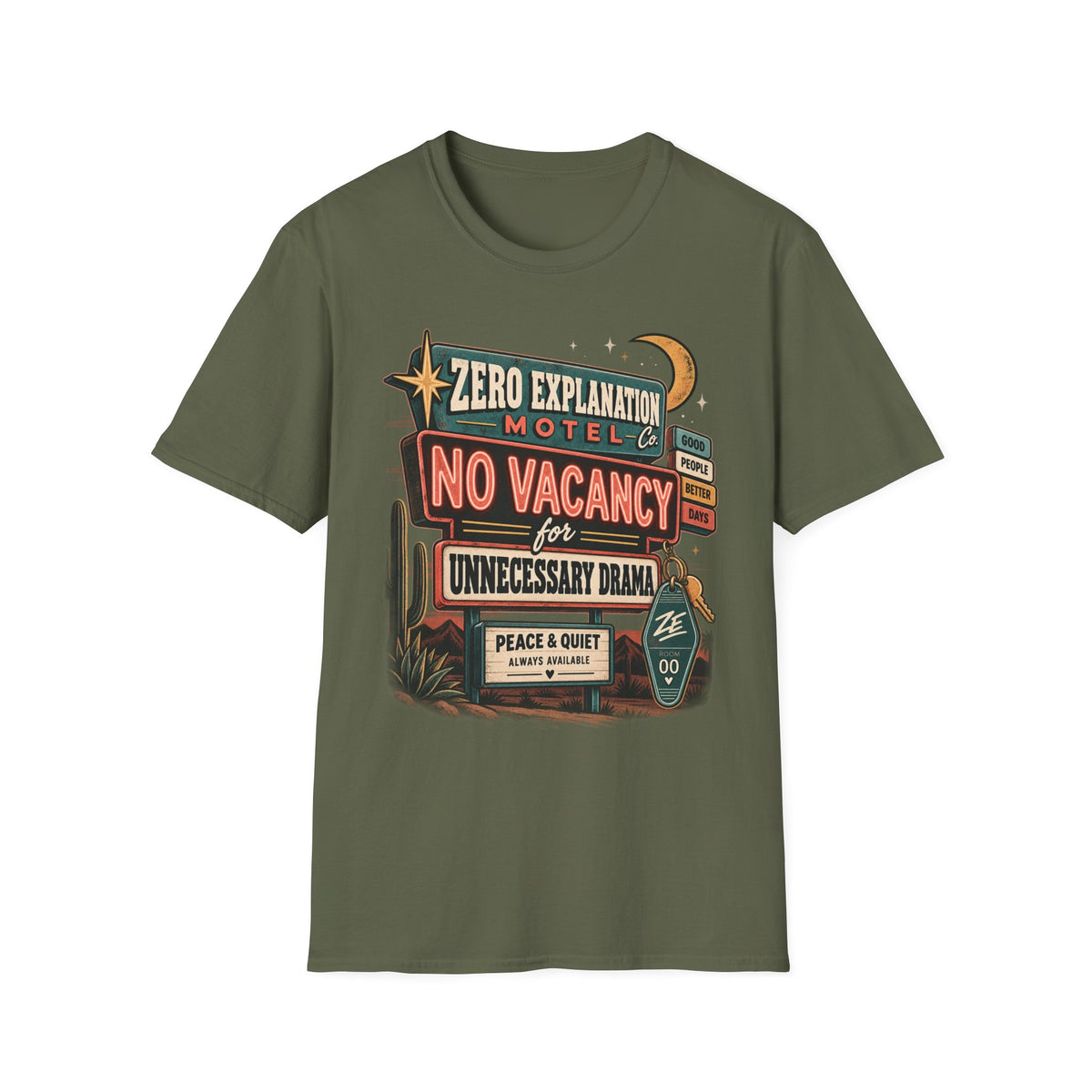 No Vacancy for Unnecessary Drama Graphic Tee