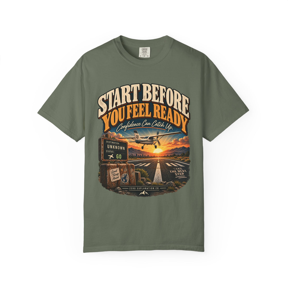 Start Before You Feel Ready Graphic Tee