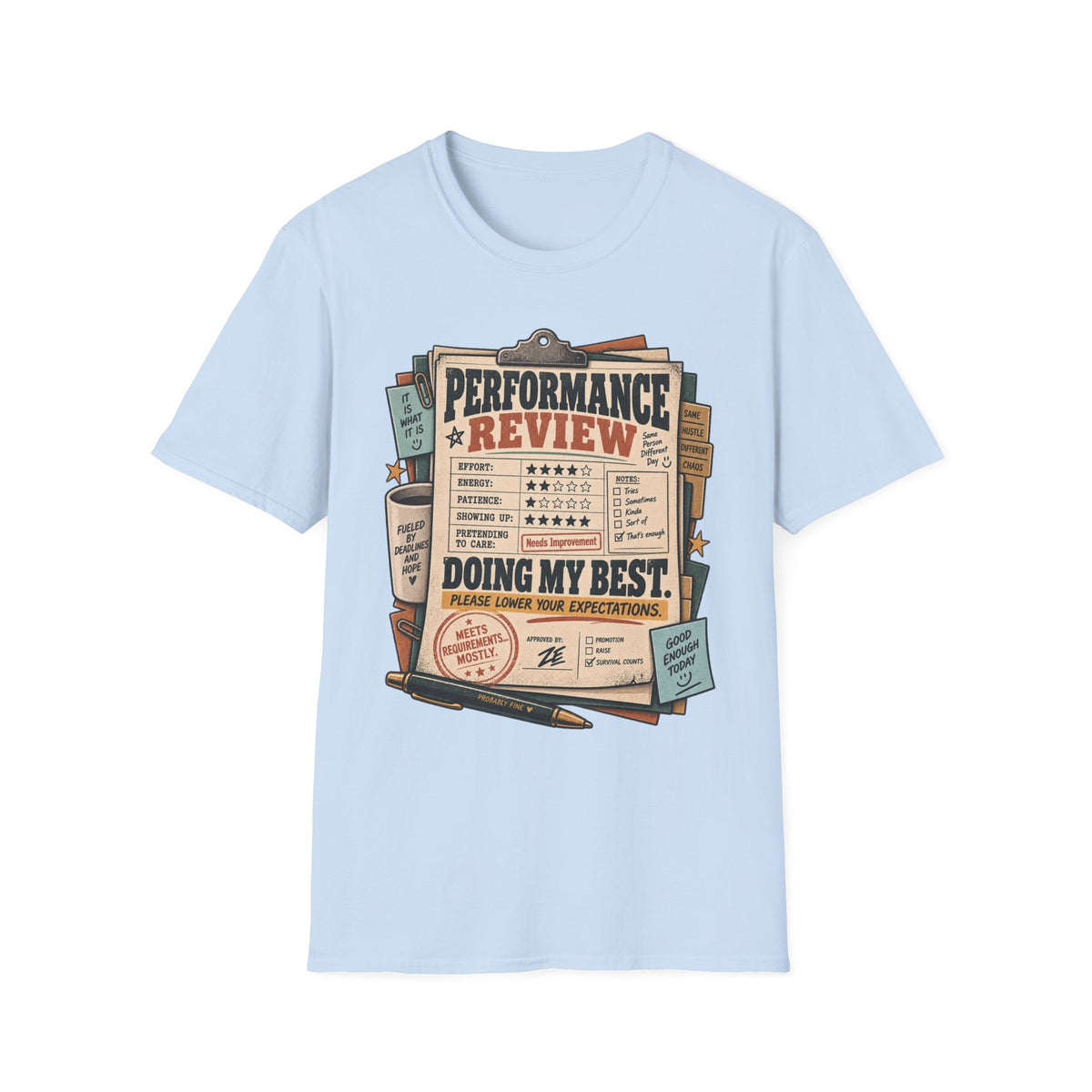 Doing My Best Please Lower Your Expectations Graphic Tee