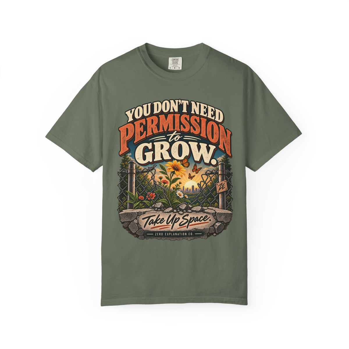 You Don’t Need Permission to Grow Vintage Graphic Tee
