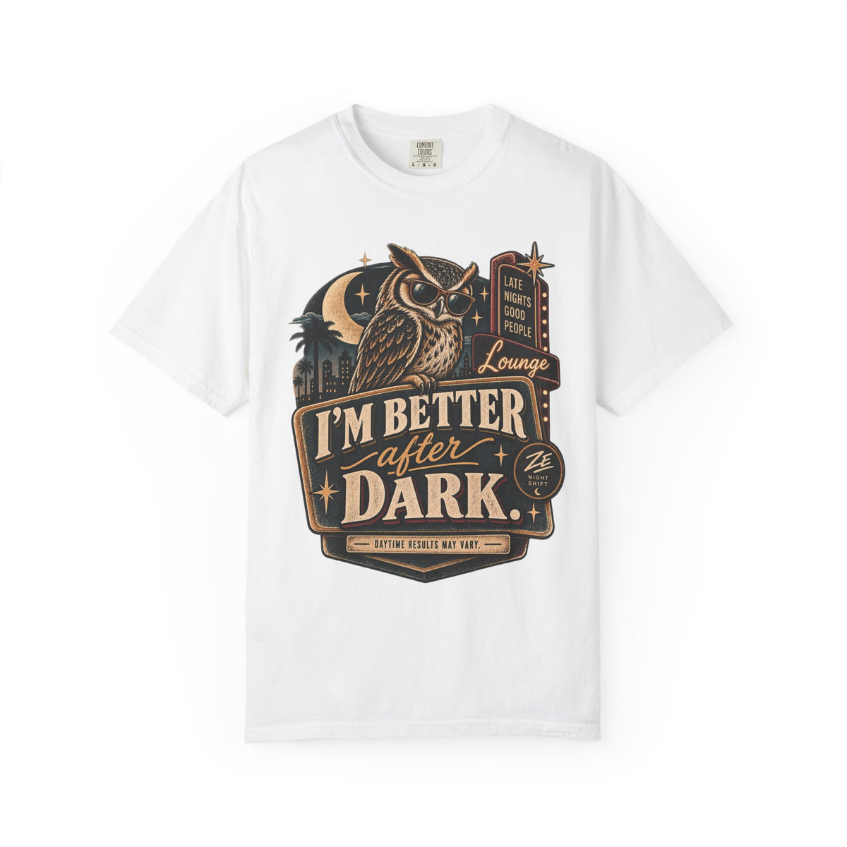 I’m Better After Dark Vintage Graphic Tee