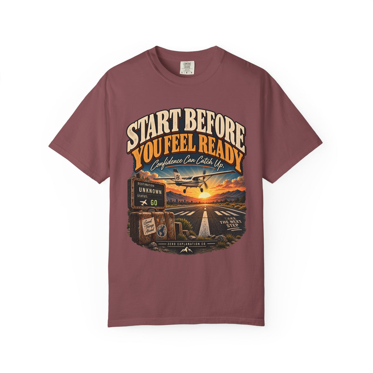 Start Before You Feel Ready Graphic Tee