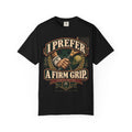 I Prefer a Firm Grip Vintage Golf Graphic Tee