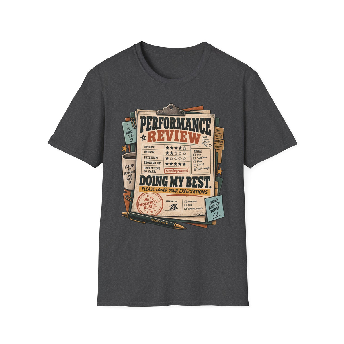 Doing My Best Please Lower Your Expectations Graphic Tee
