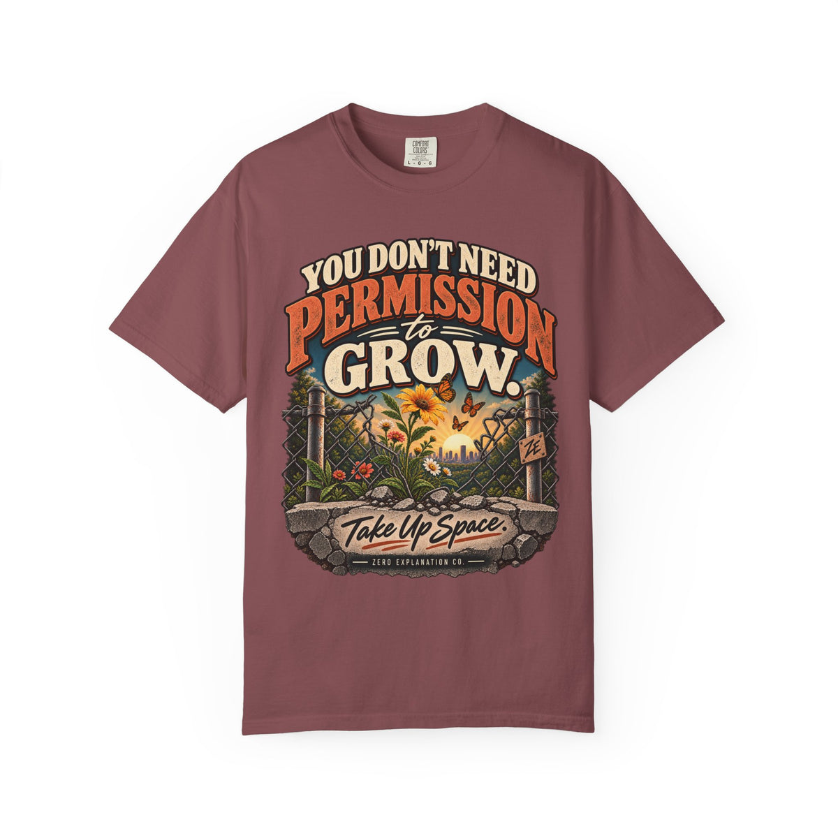 You Don’t Need Permission to Grow Vintage Graphic Tee
