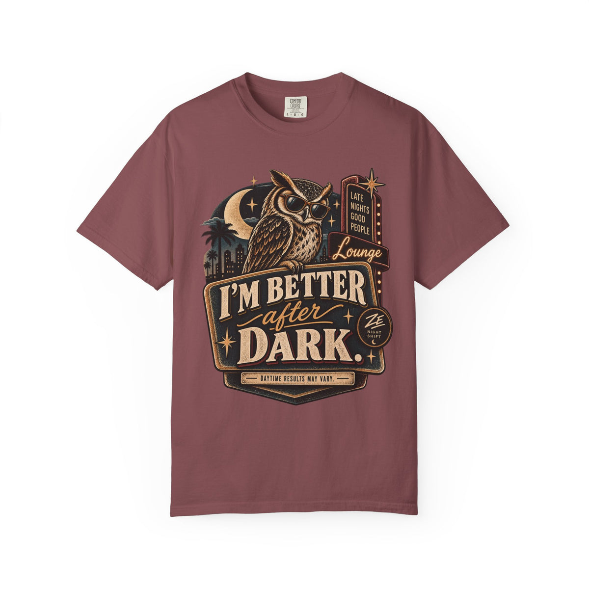 I’m Better After Dark Vintage Graphic Tee