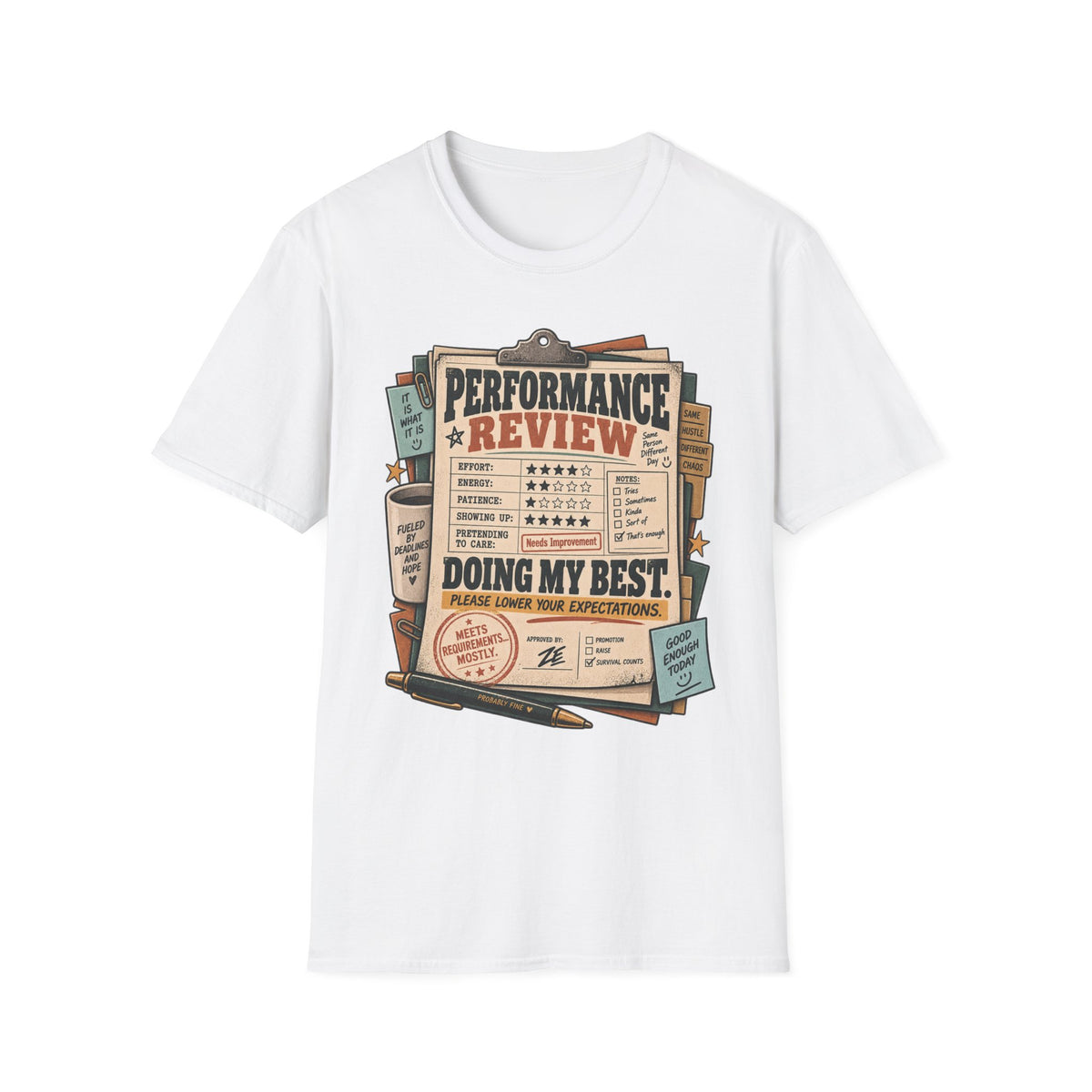 Doing My Best Please Lower Your Expectations Graphic Tee