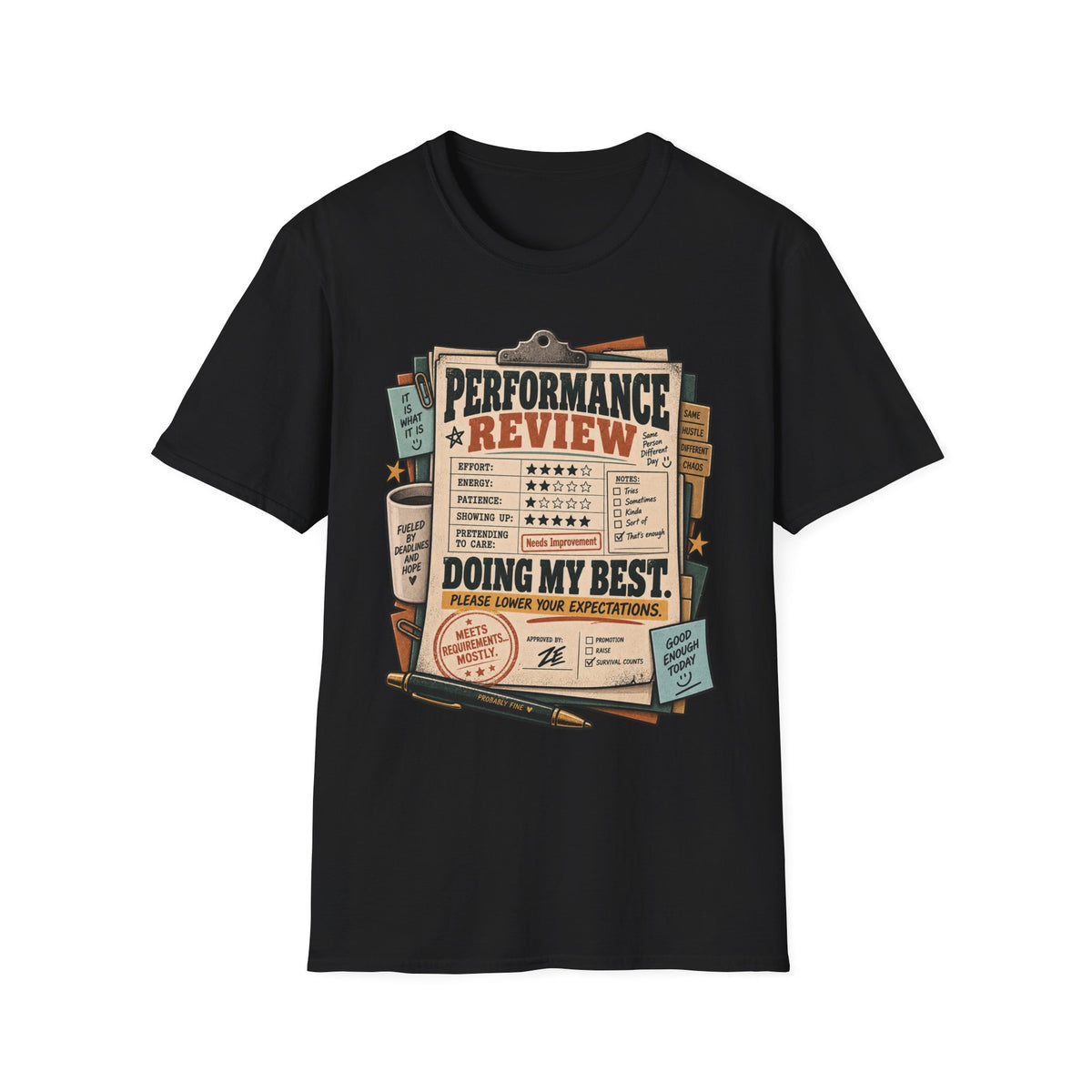 Doing My Best Please Lower Your Expectations Graphic Tee